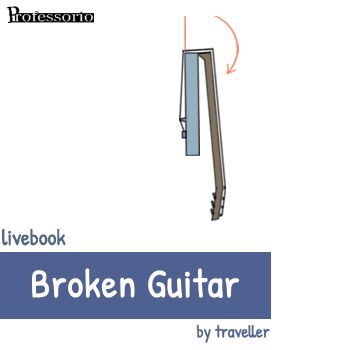 broken guitar