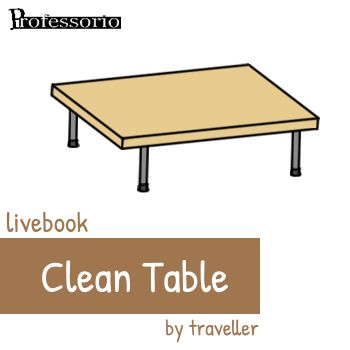 clean table
